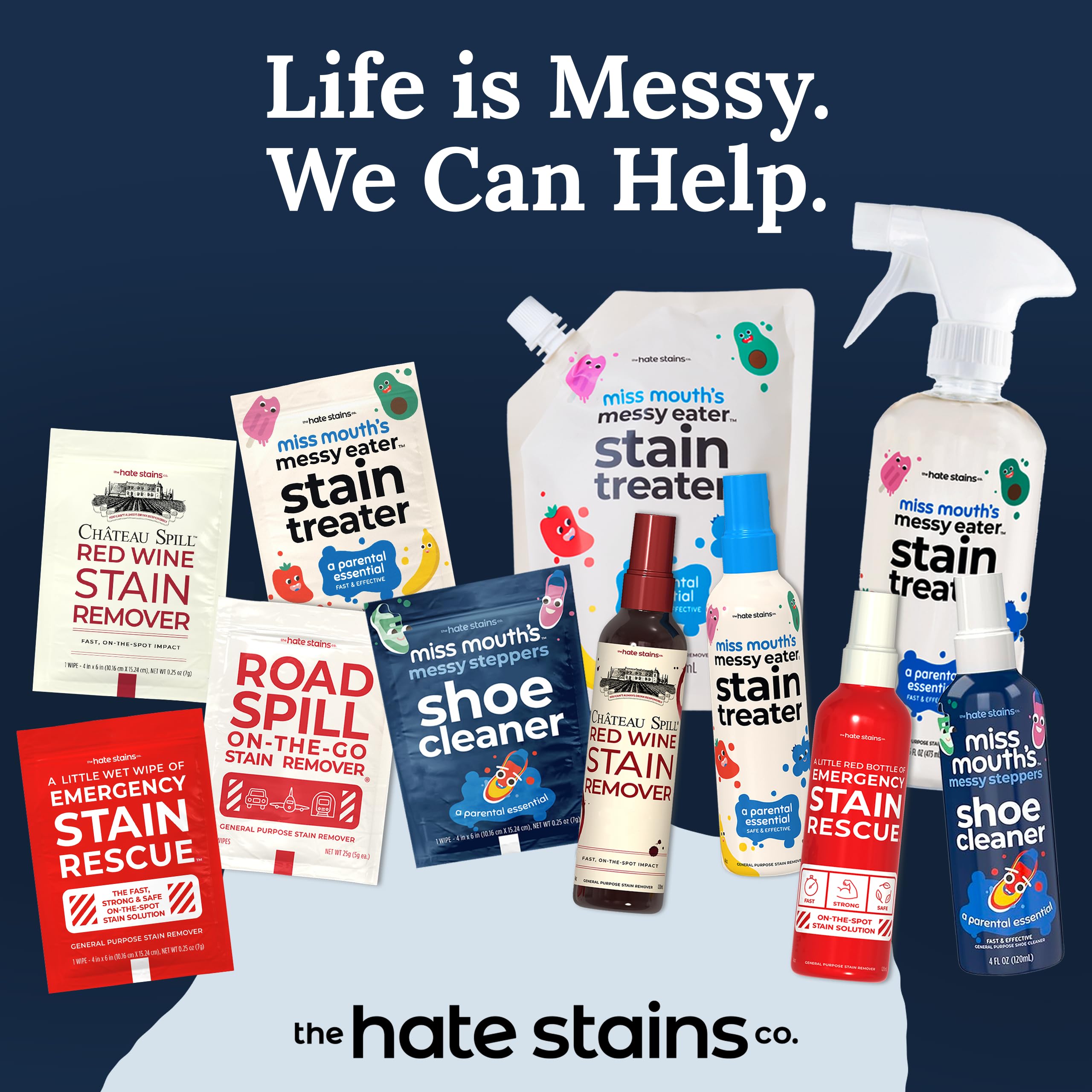 Miss Mouth's family-friendly stain treater for fabric care