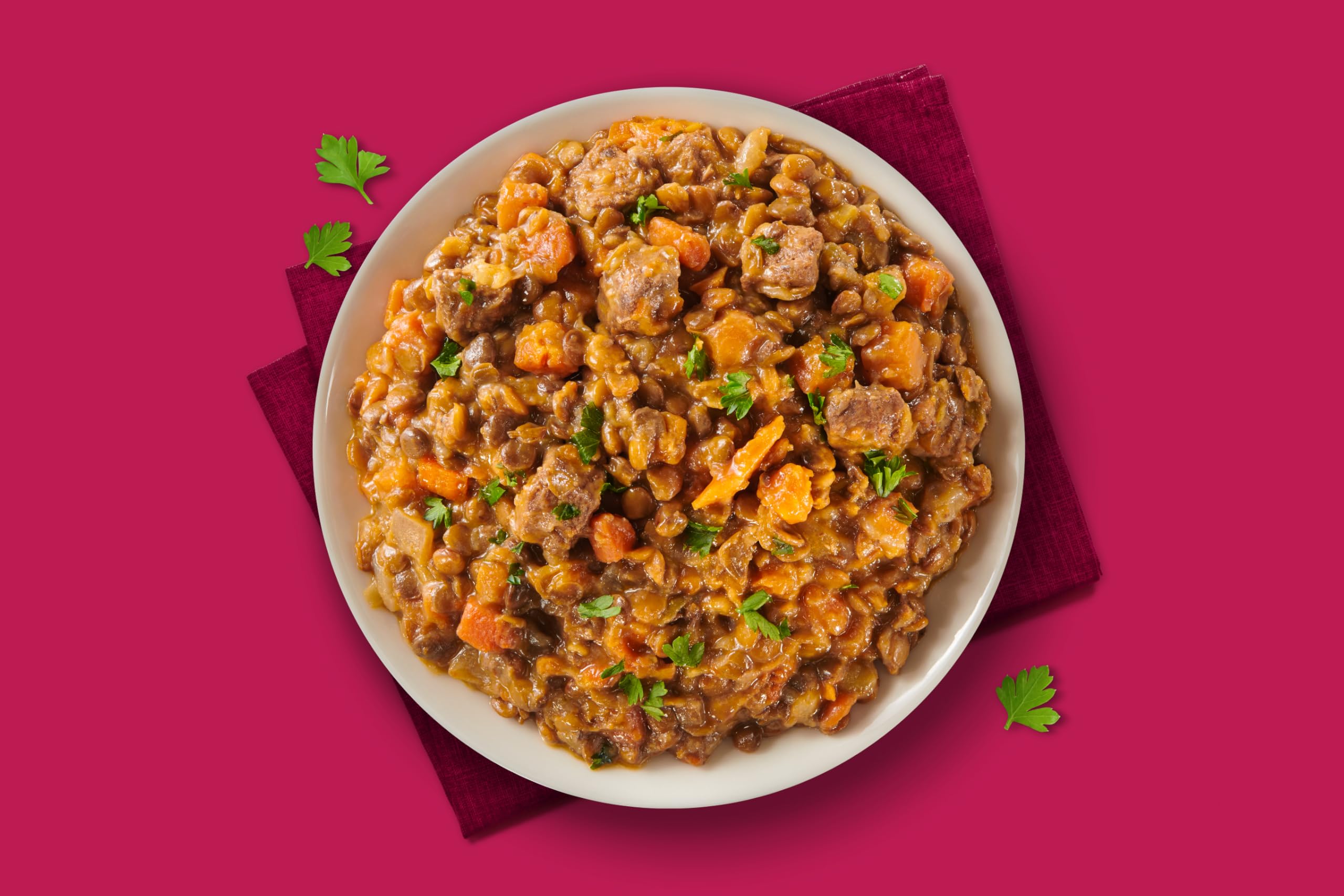 Miss Olive's Bean & Grain ready meal supports pantry stocking.