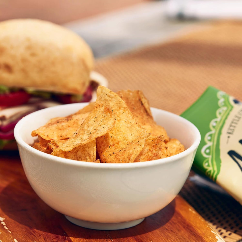 Miss Vickie's Jalapeño chips labeled all natural with no artificial ingredients.
