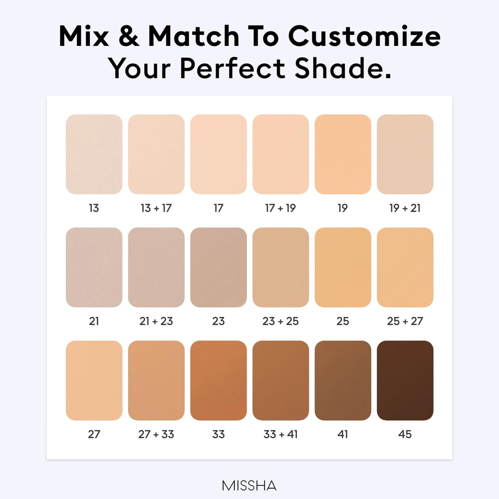 MISSHA M Perfect Cover Serum BB Cream packaging shot shows compact user friendly pump