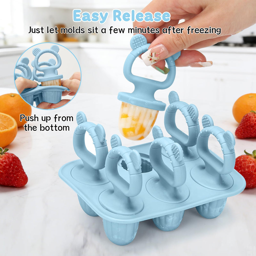 MISSLILI yogurt popsicle mold offers kid-friendly snack options.