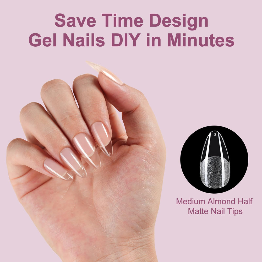 Misssix 5 in 1 nail glue gel ensures secure adherence under UV light.