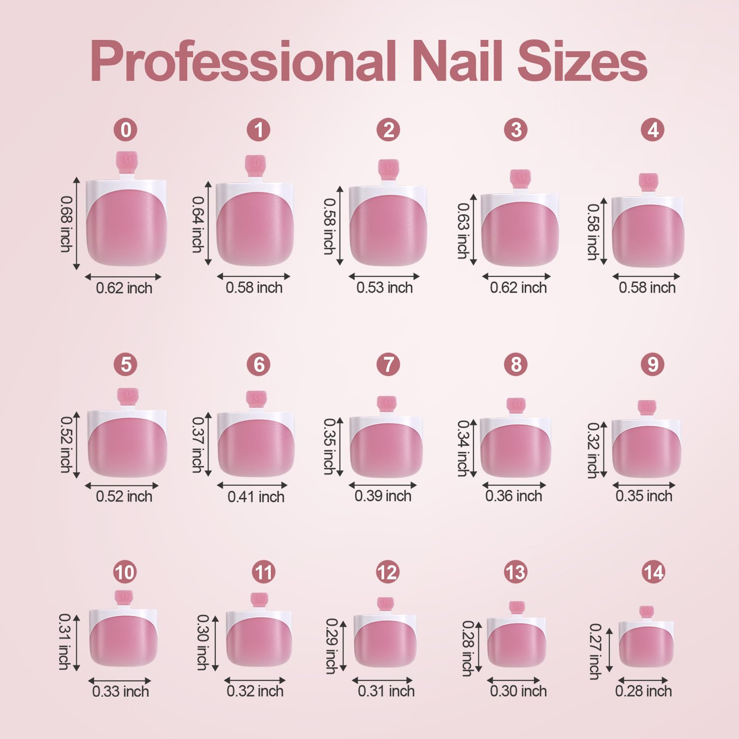 Misssix long-lasting press-on nails keep your look fresh for weeks.