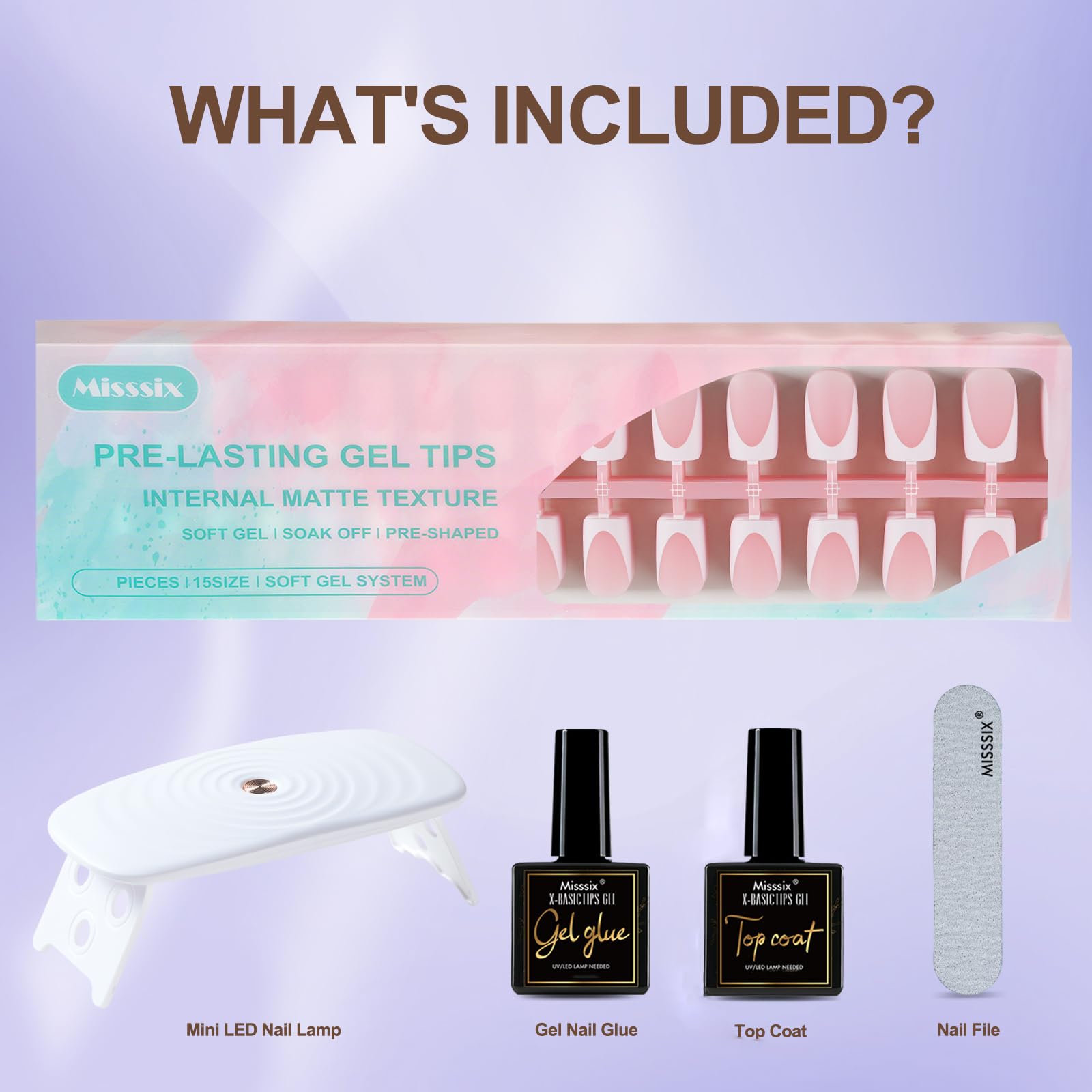 Misssix mini nail lamp image for quick curing at home