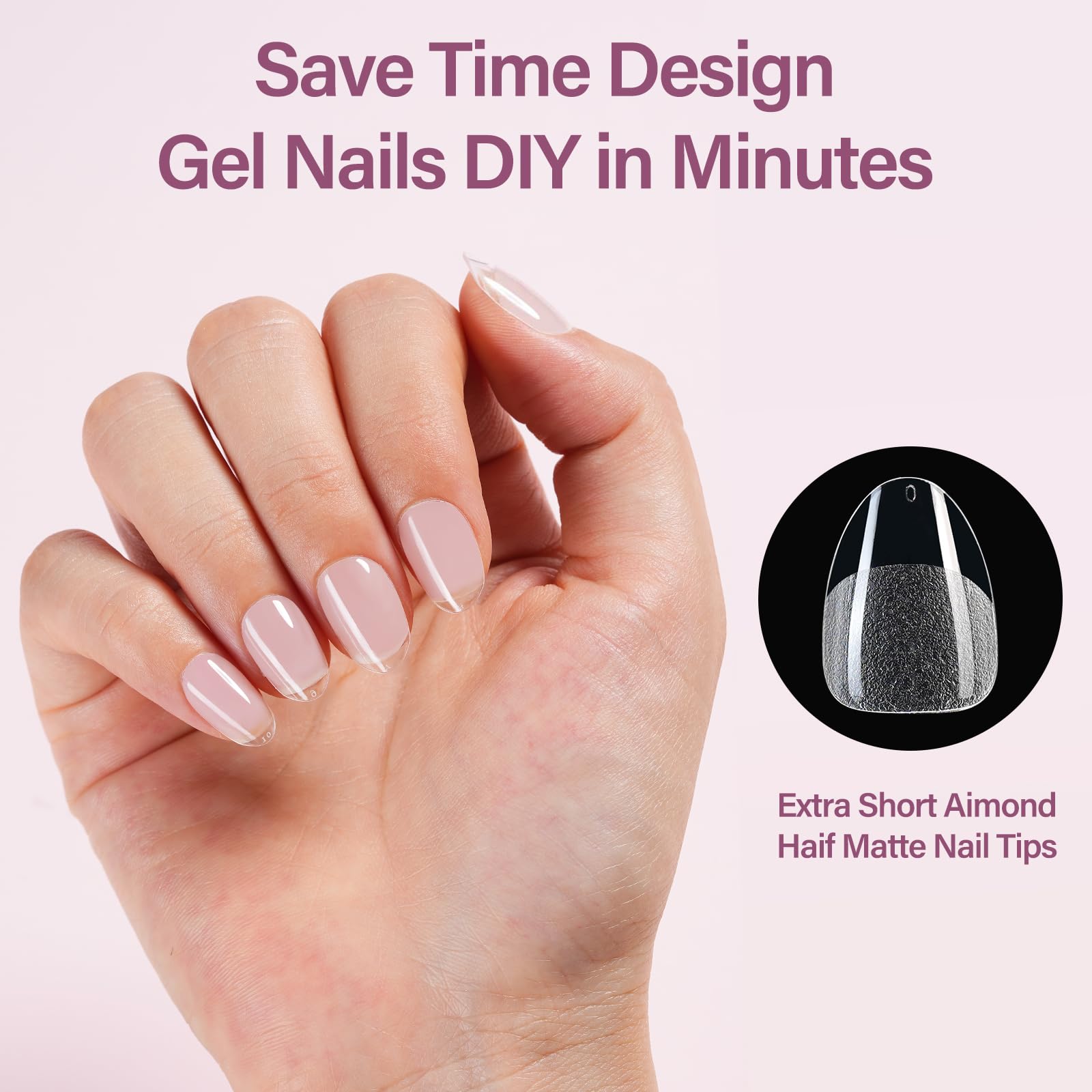 Misssix portable UV/LED lamp for quick nail cure.