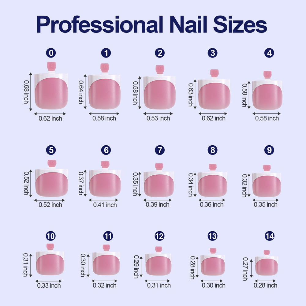 Sandal‑season ready Misssix toe nails in pink and white