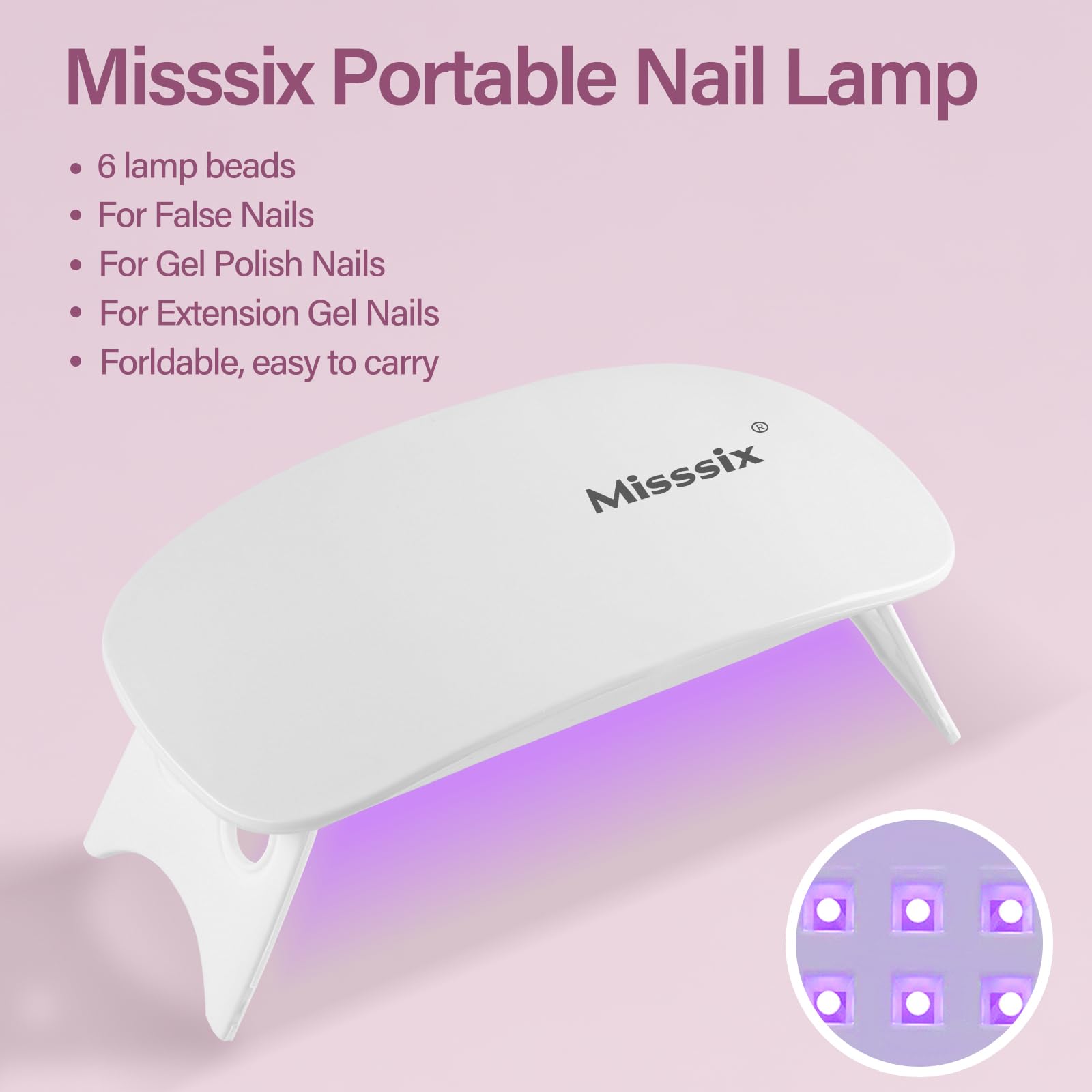 Misssix soft gel tips with traceless edges for comfort.