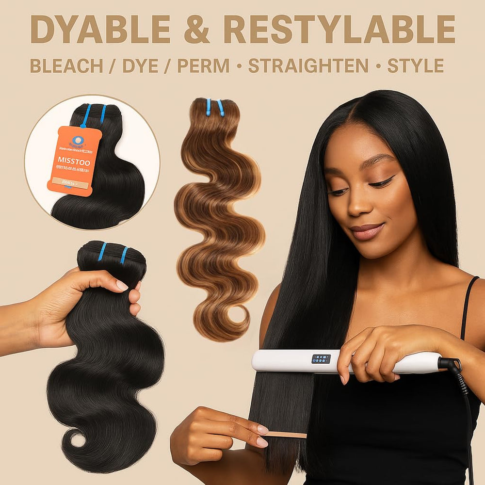 Misstoo sew-in ready weft designed for durable professional installations