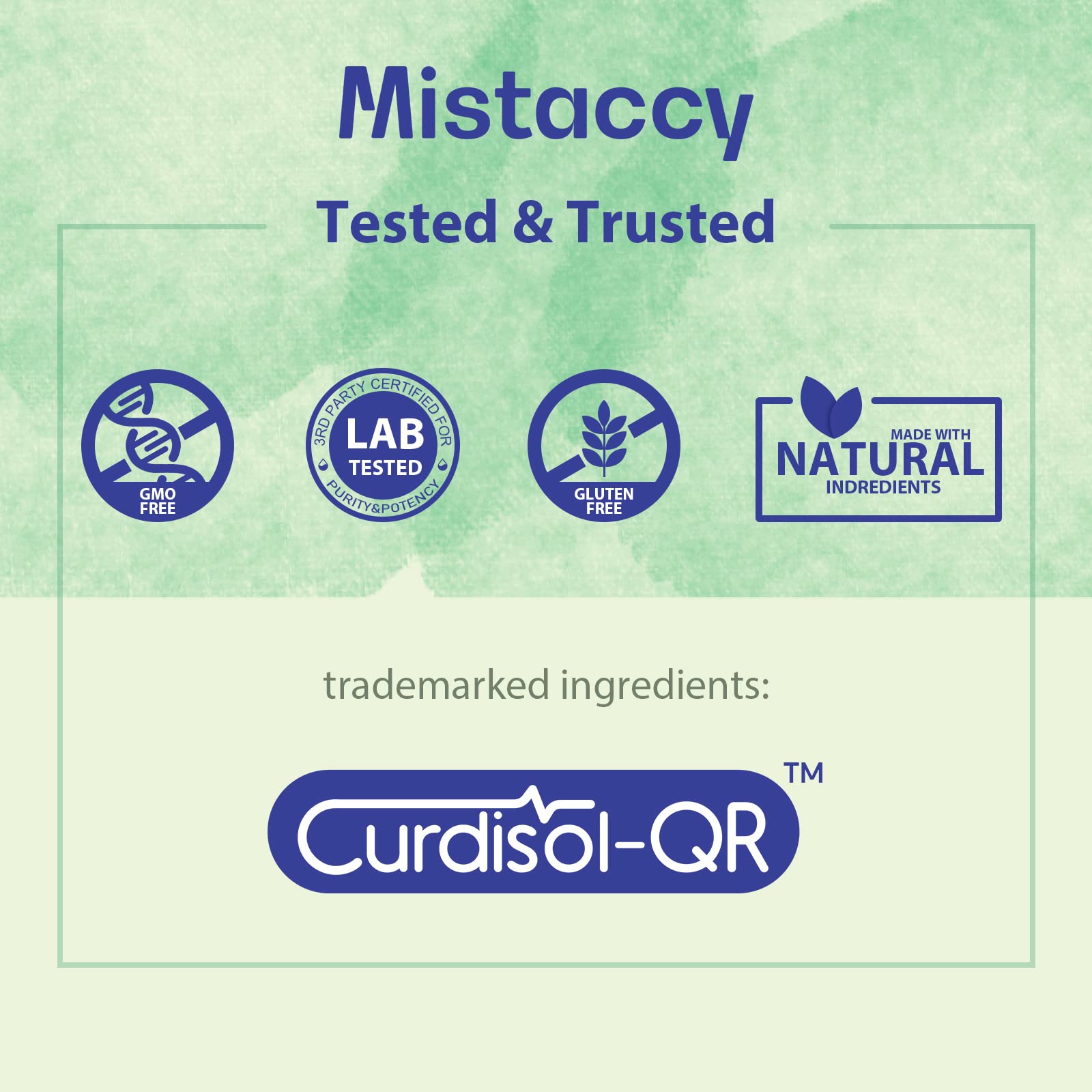 Mistaccy CoQ10 600mg omega-3-6-9 oil visual conveys balanced fats