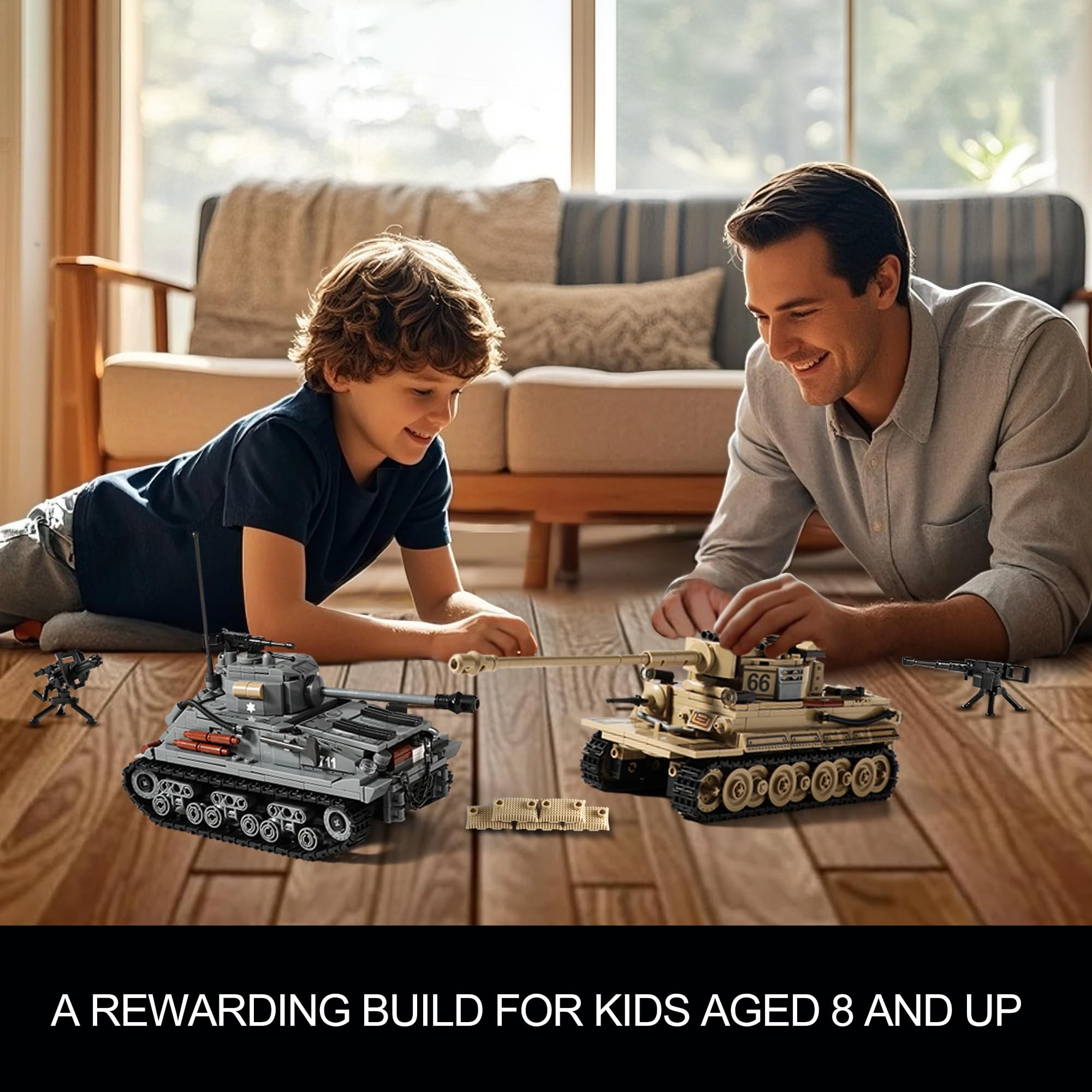 MISTBUY durable, child-safe materials ensure long-lasting building sessions