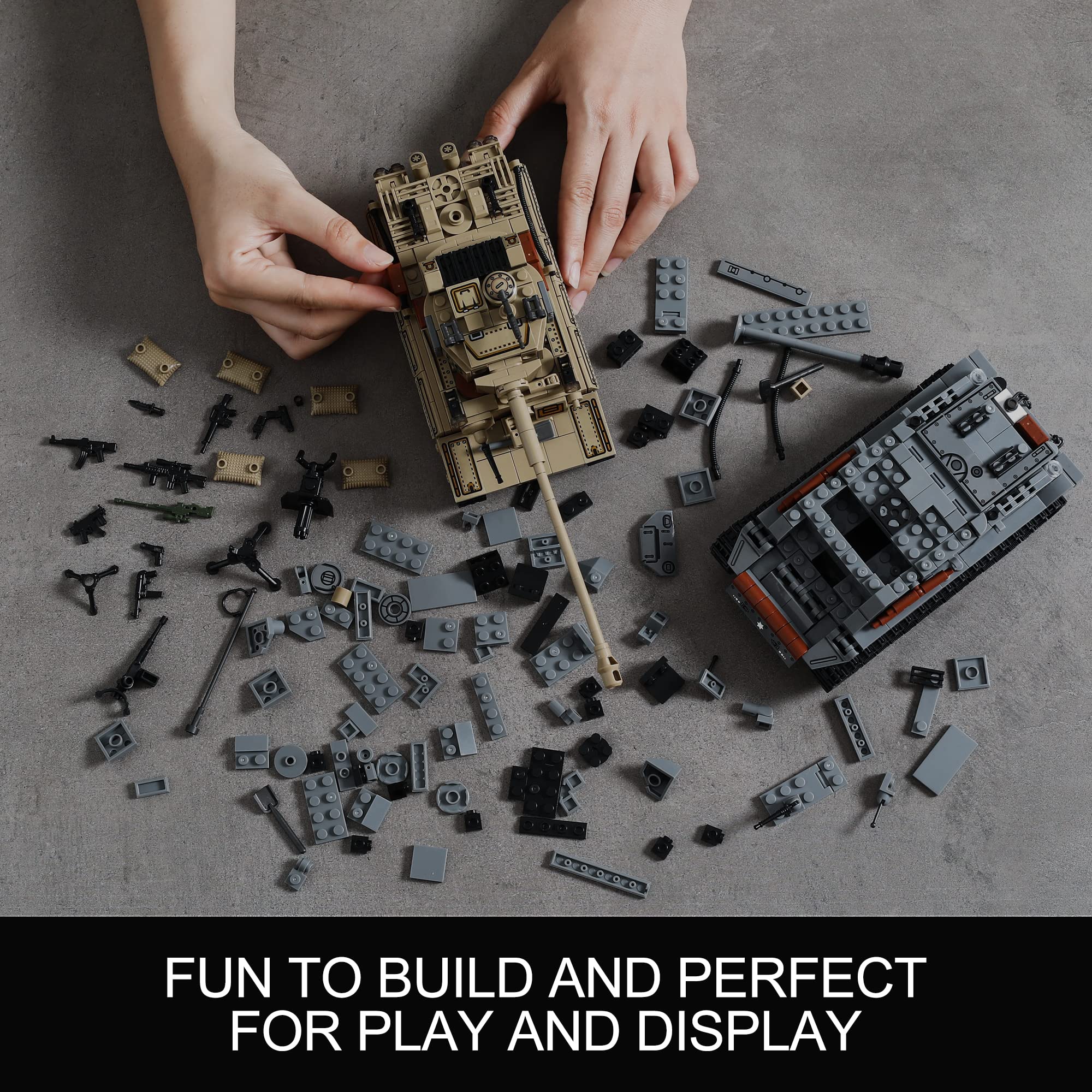 MISTBUY bricks work with major brands for versatile creativity
