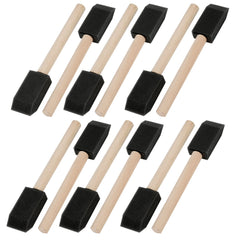 Mister Rui foam brush close-up showing secure head to handle