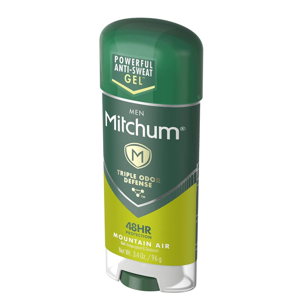Mitchum Mountain Air label highlights USA-made quality.