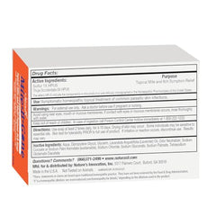 Mite-B-Gone Relief Soap lather demonstrating quick itch relief wash