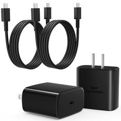 Mitesbony fast charger block pair powering devices quickly and safely.