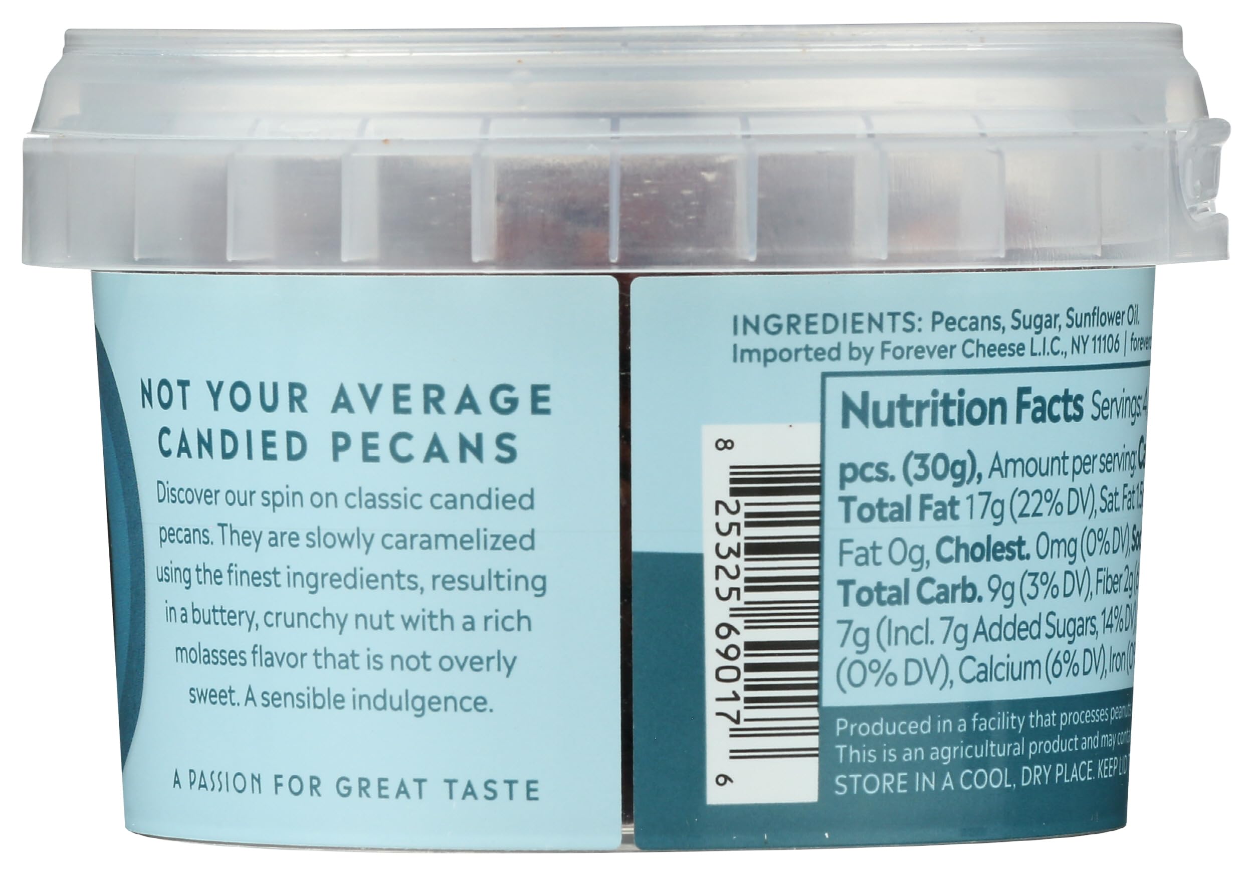 Mitica caramelized pecans trail-mix bowl perfect travel companion.