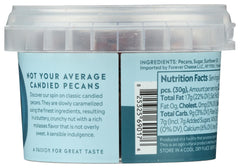 Mitica caramelized pecans trail-mix bowl perfect travel companion.