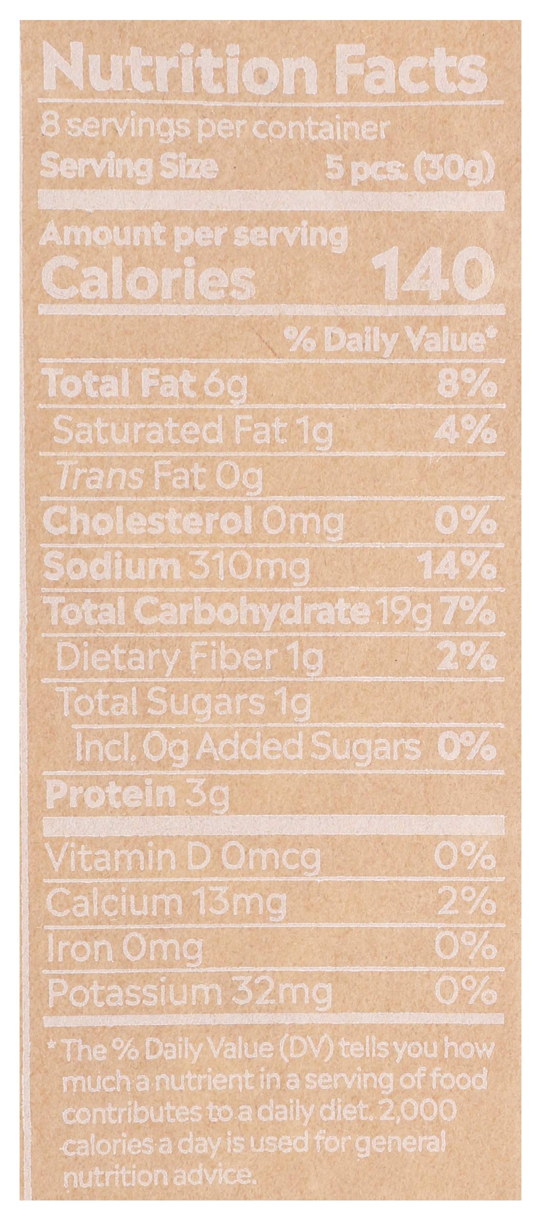 Mitica Classic Taralli packaged bag front, ideal for on-the-go snacking.