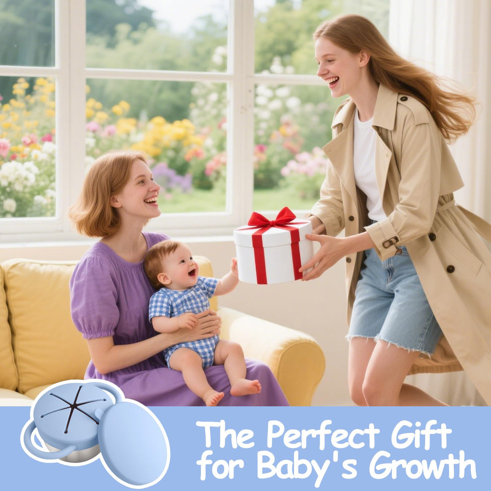 Mity Rain gift pack toddler snack cups for gifting.
