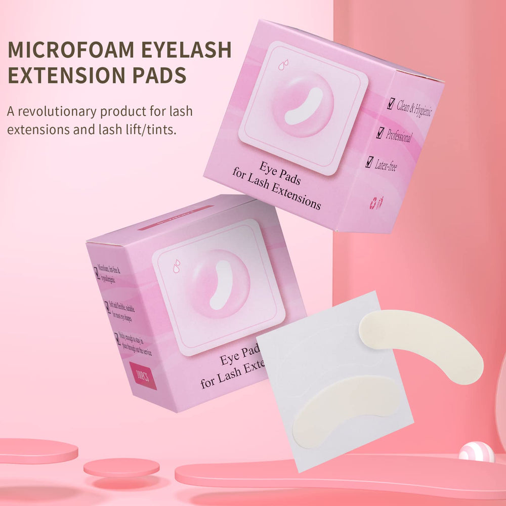Miuffue brand foam pads provide hypoallergenic comfort for sensitive clients