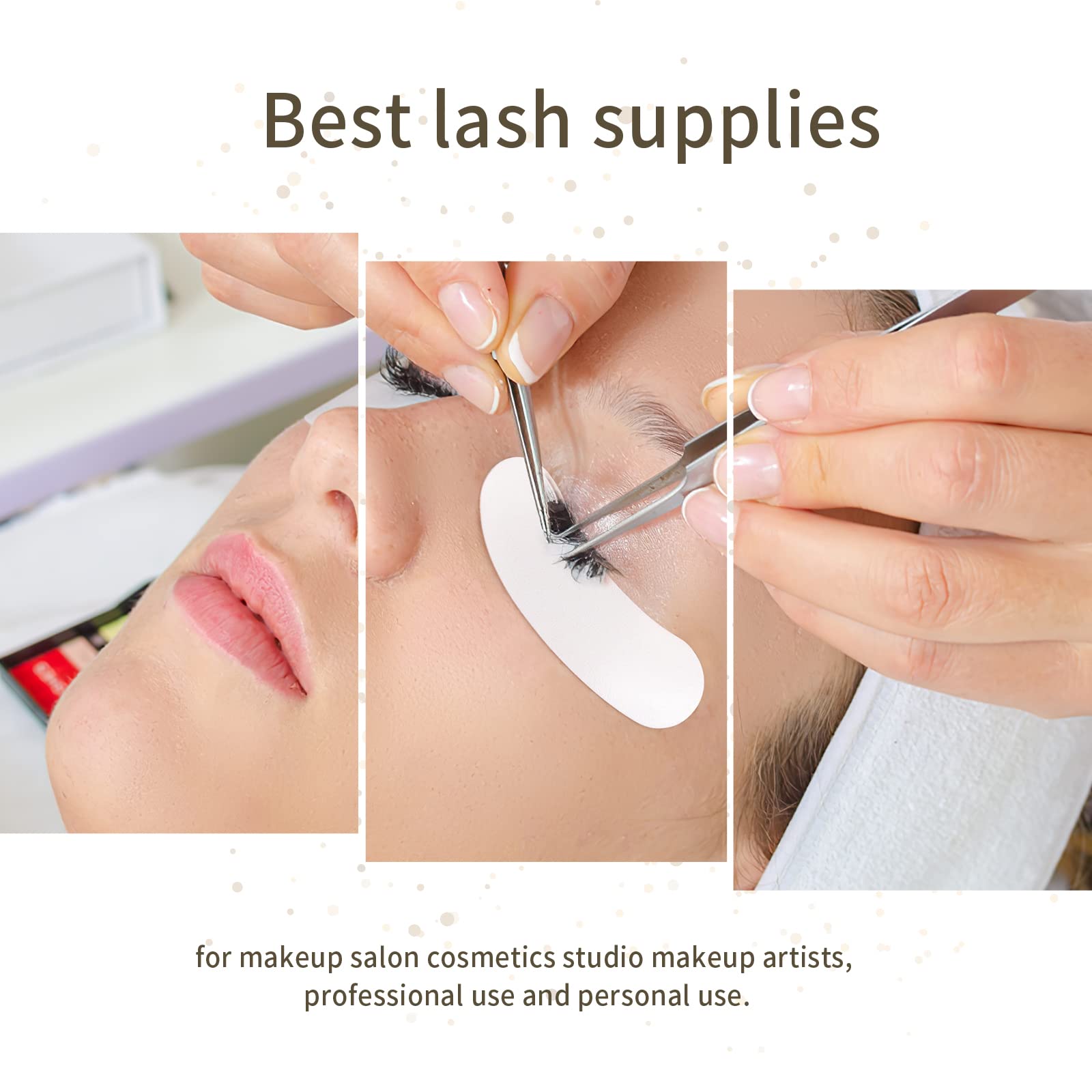 Miuffue curved pads cradle lower lashes for efficient lash services