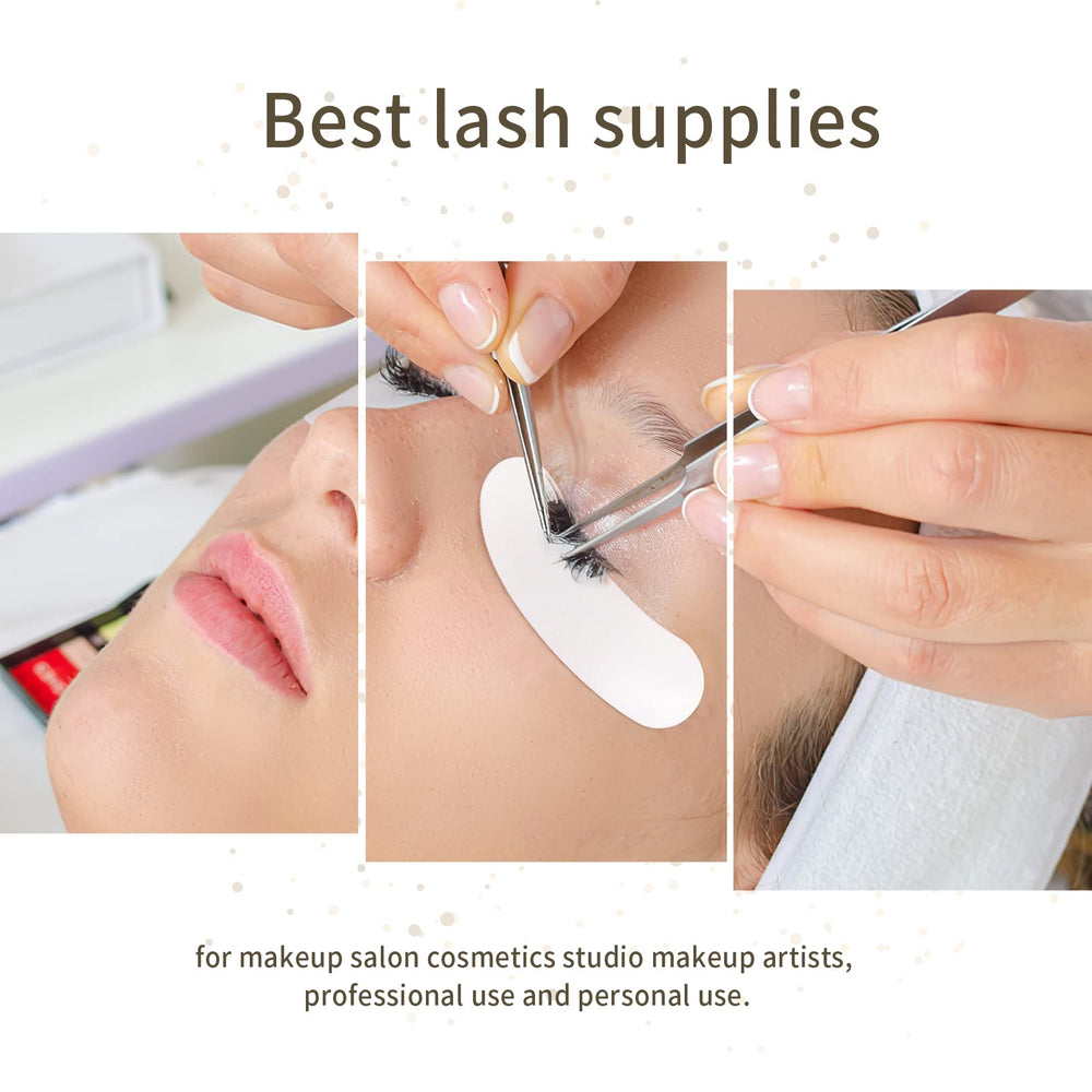 Miuffue curved pads cradle lower lashes for efficient lash services