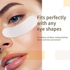 Miuffue eye pads easy to peel from paper, speeding setup