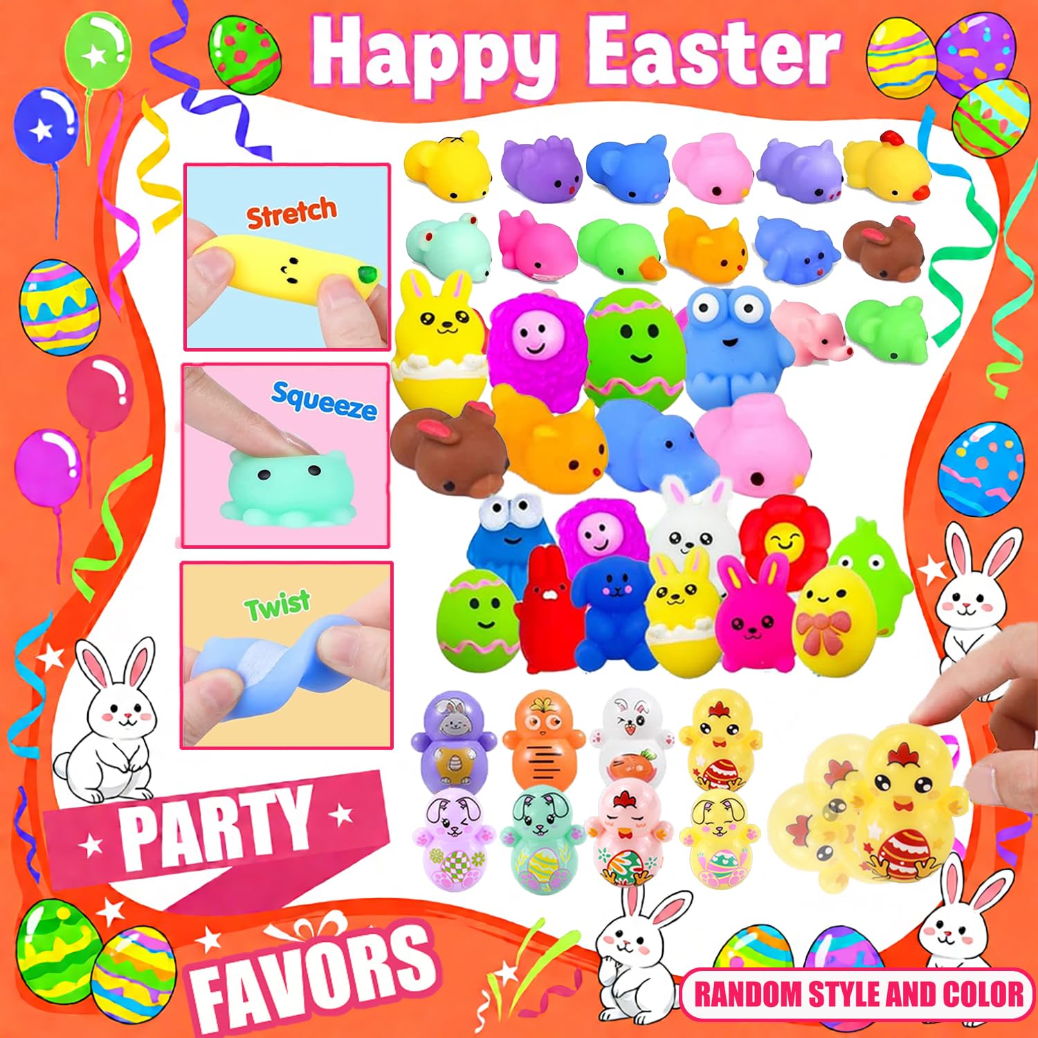 Mivanlin animal pull-back cars for action-packed Easter play.