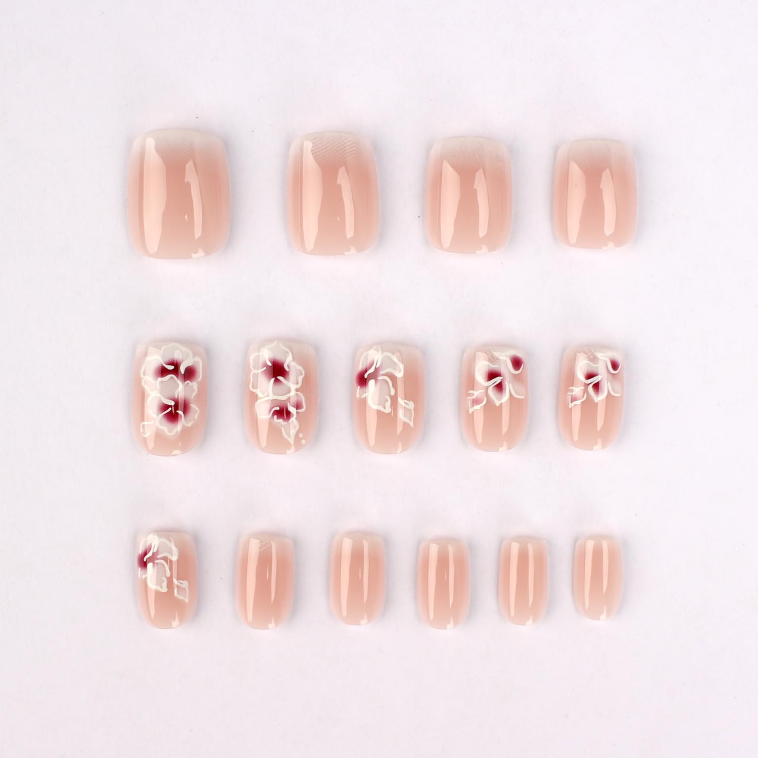 Mivota press-on nails feature durable gel-like finish