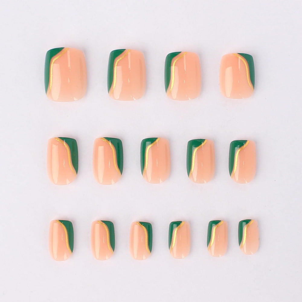 Mivota fall press-on nails long wear up to two weeks