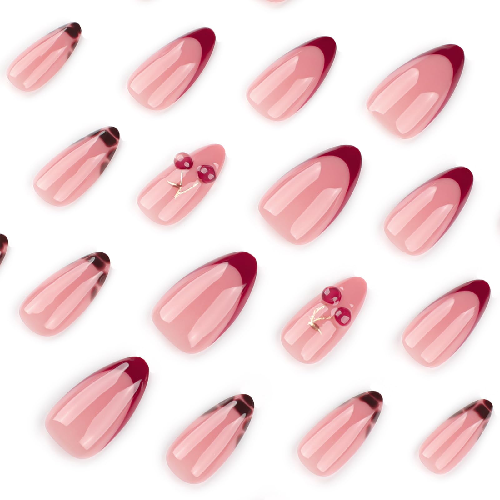Mivota almond nails featuring leopard pattern add edgy sophistication