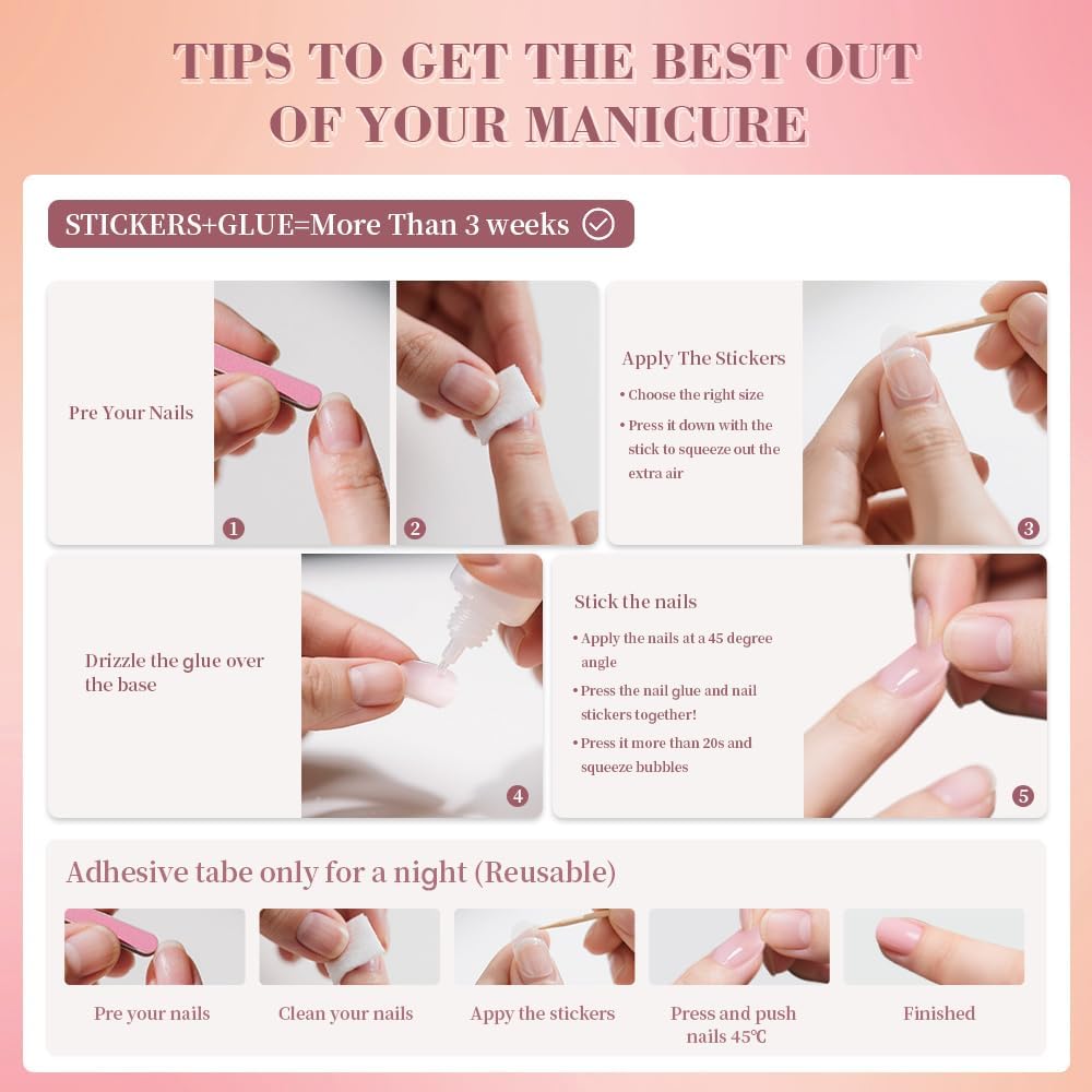 Mivota easy-application tools help prep and apply nails quickly