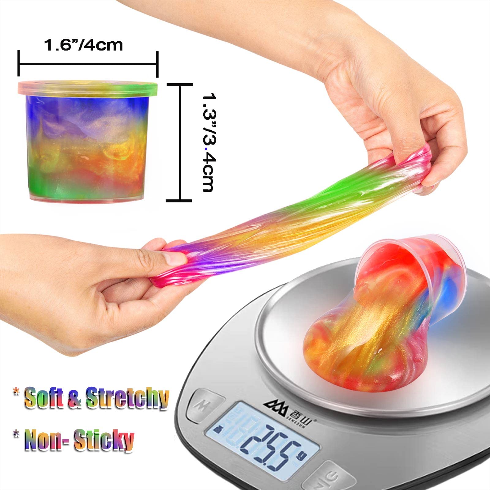 MiVRIU classroom prizes boost engagement with colorful slime.