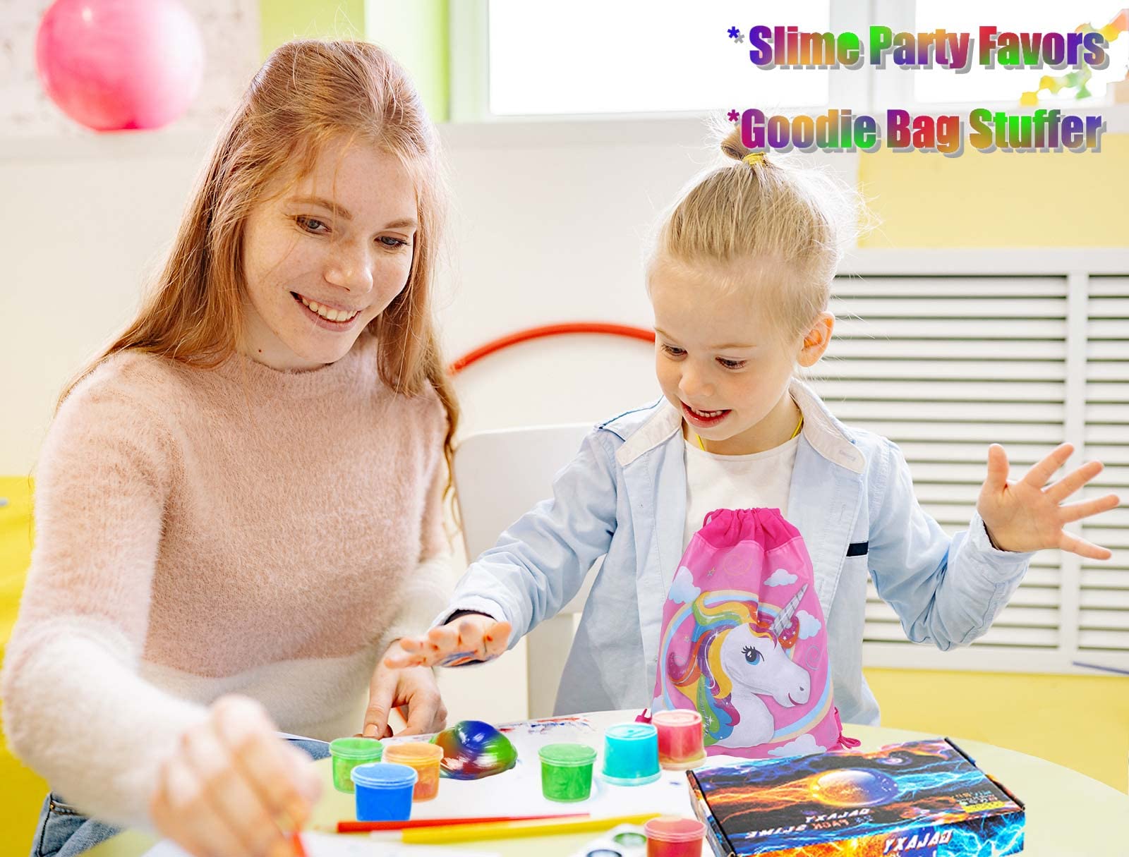 Kids enjoy MiVRIU slime with hands on play.