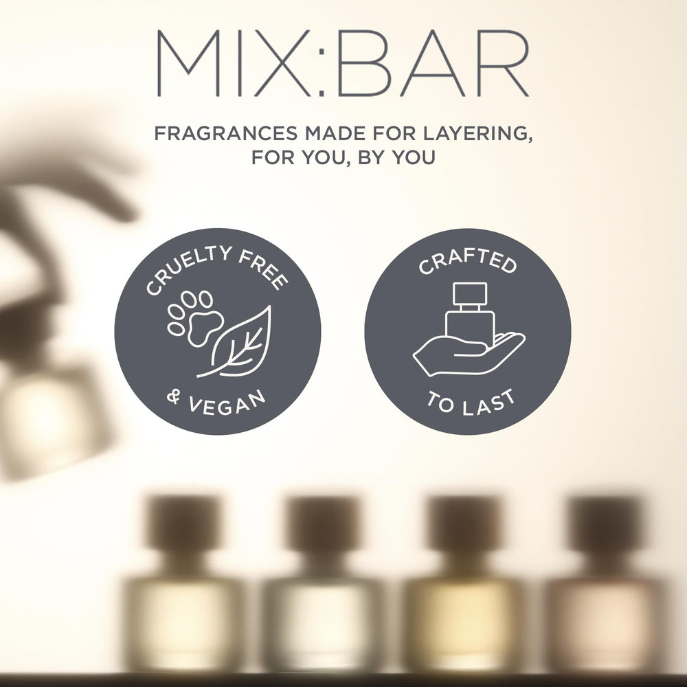 MIX:BAR Cloud Musk being applied on skin for a subtle daily ritual