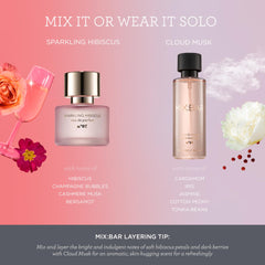 MIX:BAR Cloud Musk in a bedroom setting enhances a cozy inviting ambiance