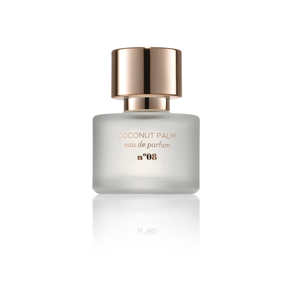 MIX:BAR Coconut Palm bottle — side angle highlighting creamy coconut notes