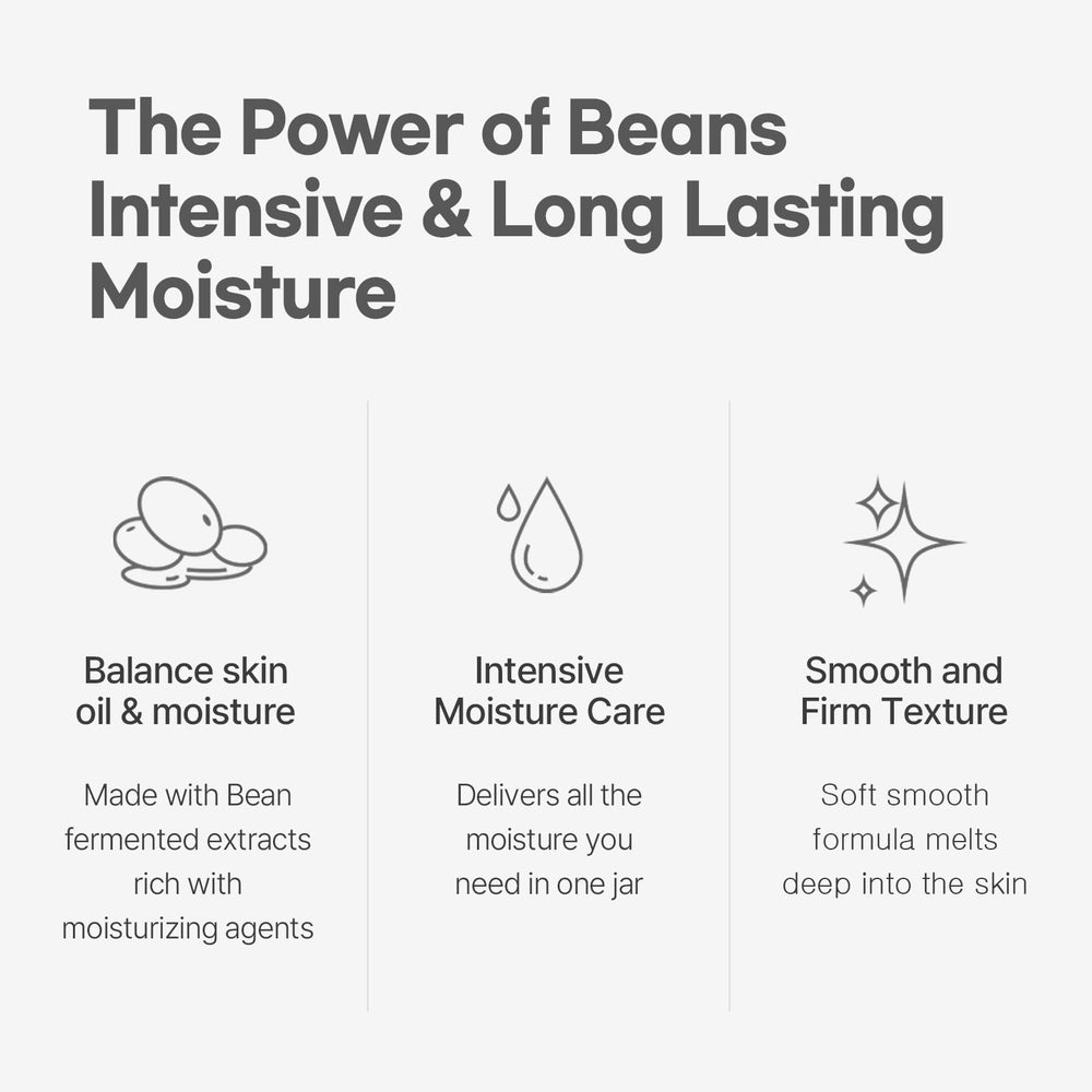 Mixsoon Bean Cream jar illustrating deep moisture and balance