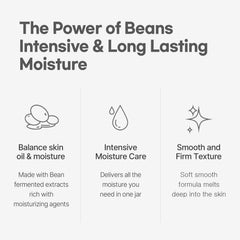 Mixsoon Bean Cream jar illustrating deep moisture and balance