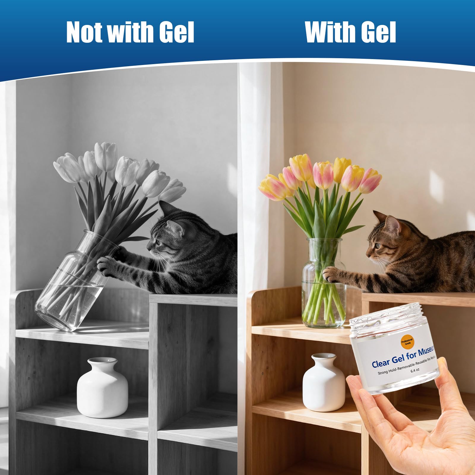 MIYYET museum-grade putty protects valuable displays during busy exhibitions.