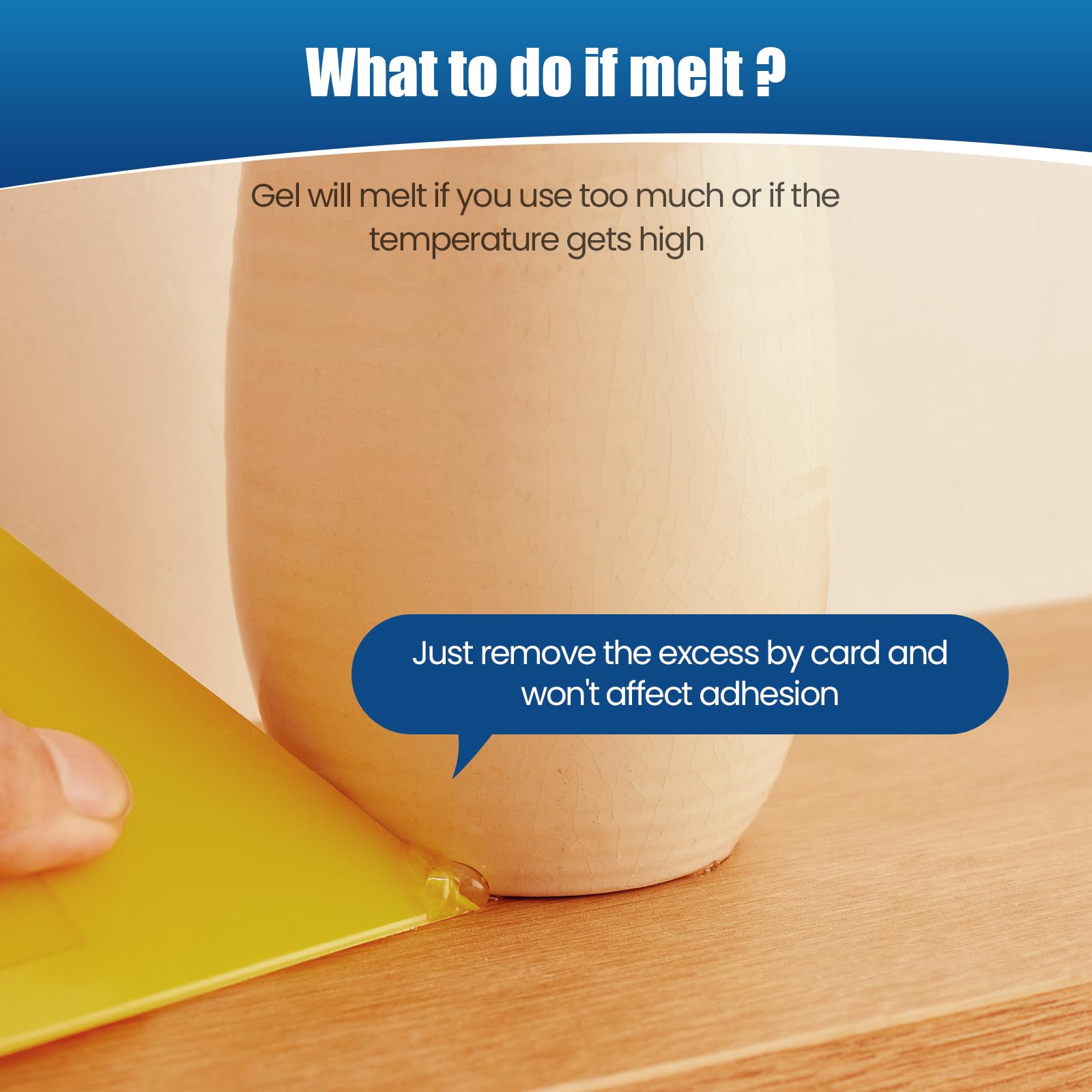 MIYYET no-residue removal keeps surfaces clean after display changes.