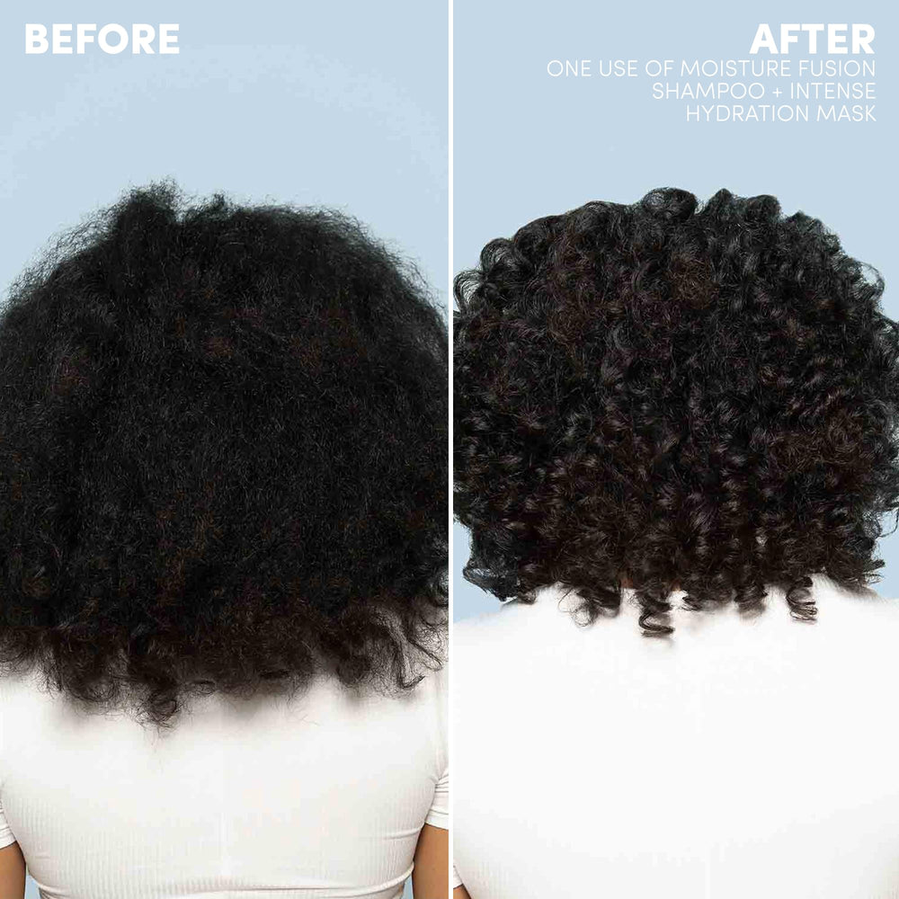 Close-up of cream texture for detangling and conditioning with Mizani Moisture Fusion