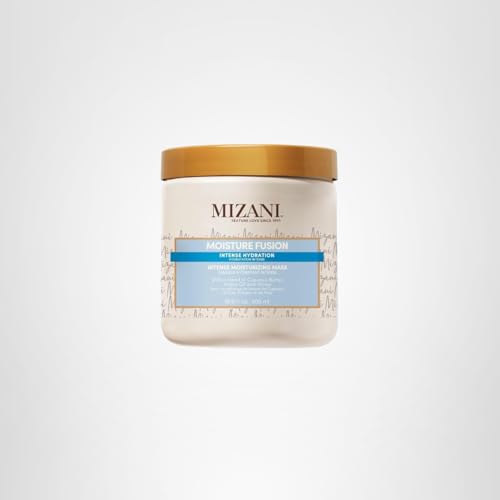 Styled curls after using Mizani Moisture Fusion showing frizz control and shine