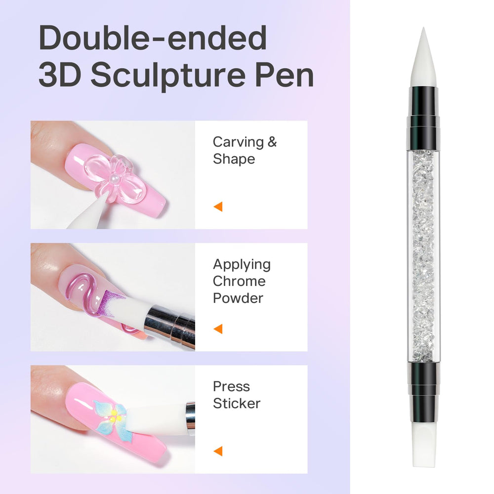 MIZHSE final nail design showcases 3D details.