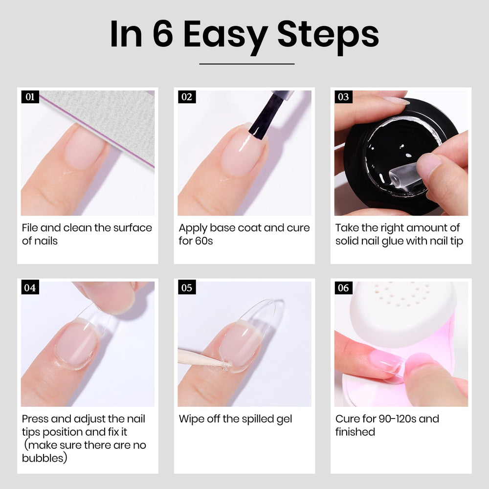MIZHSE resin-based formula eases removal and minimizes nail damage.