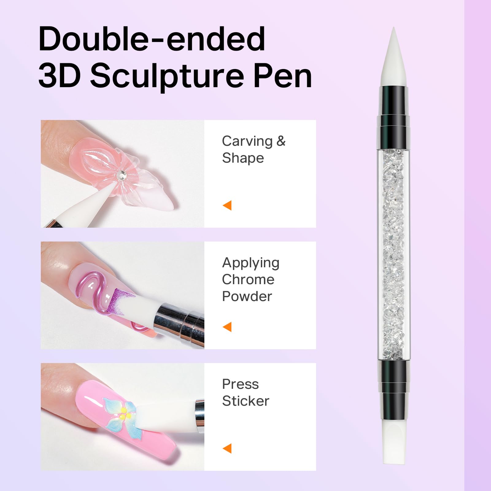 Non-toxic formula of MIZHSE 3D gel for safe nail art