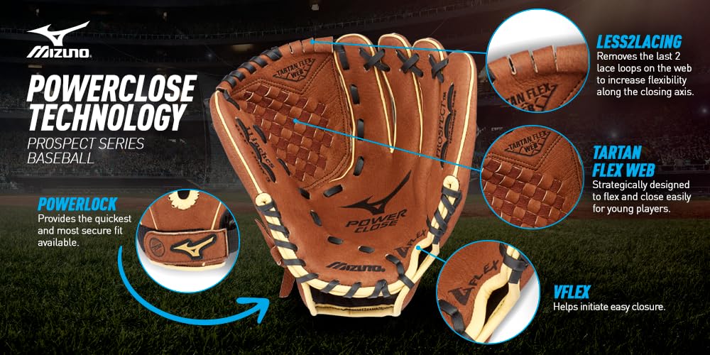 Mizuno Prospect MZO lining close-up showing moisture dispersion feature.