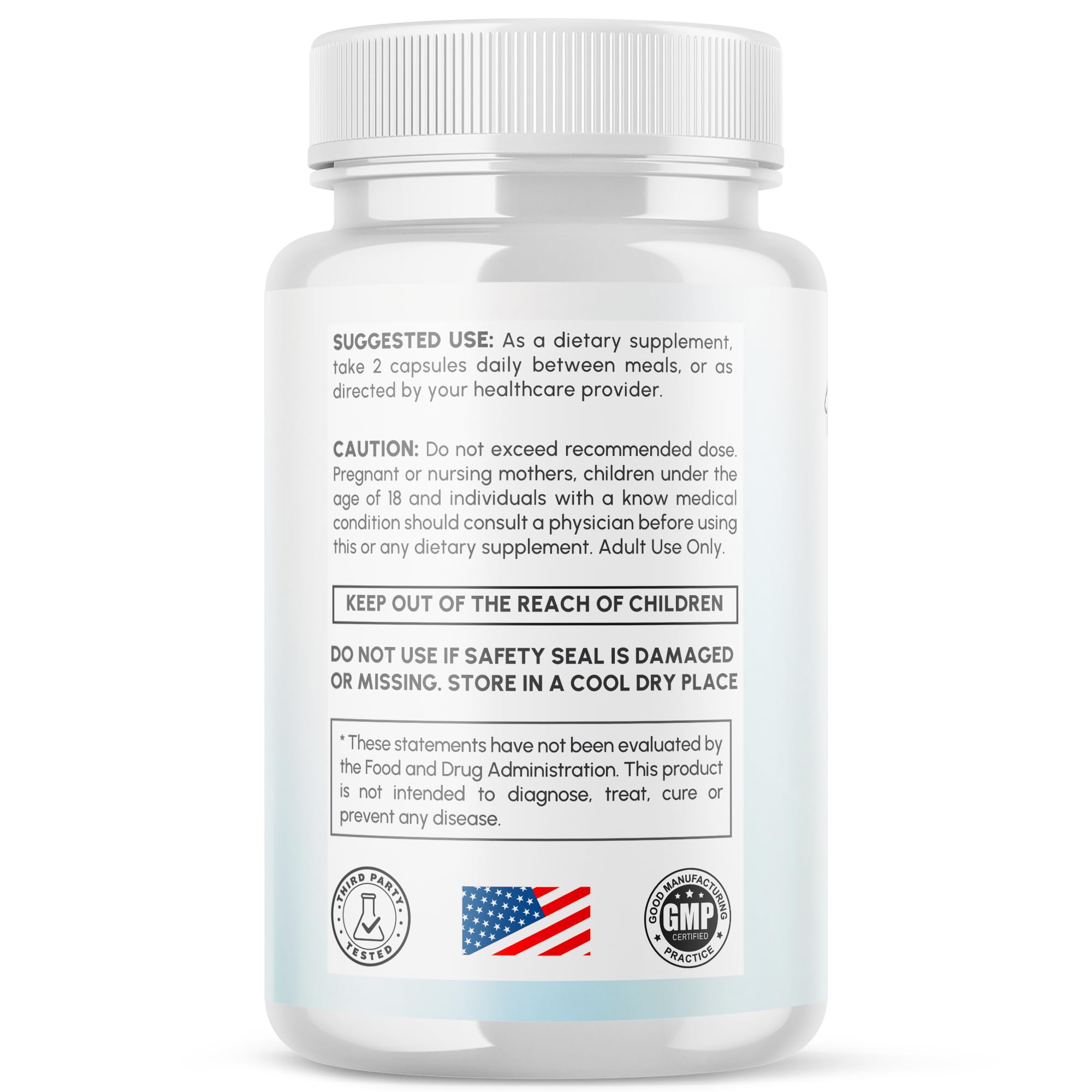 MJO Burn Slim label details emphasizing quality and transparency.