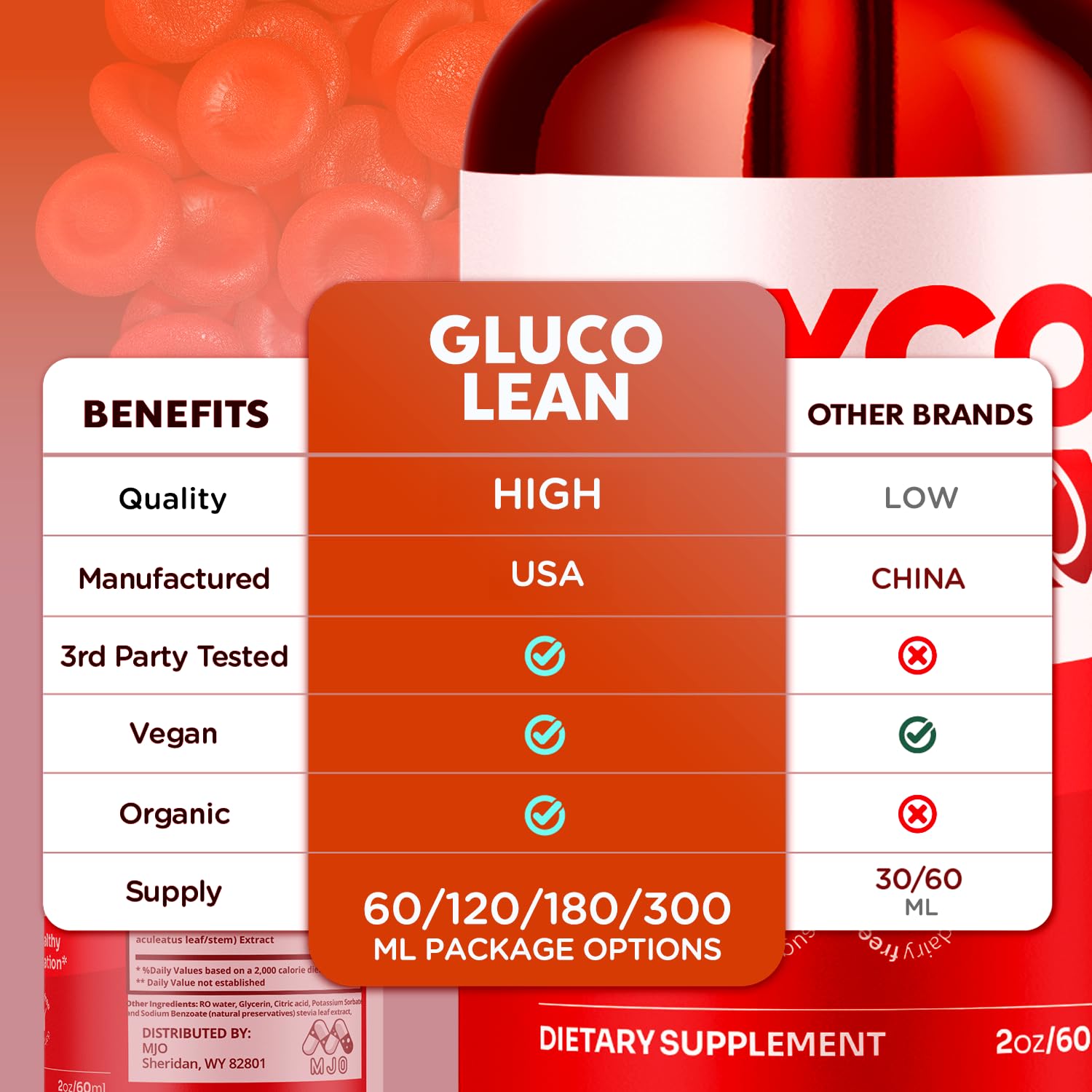 Active lifestyle scene featuring Glyco Lean Drops use