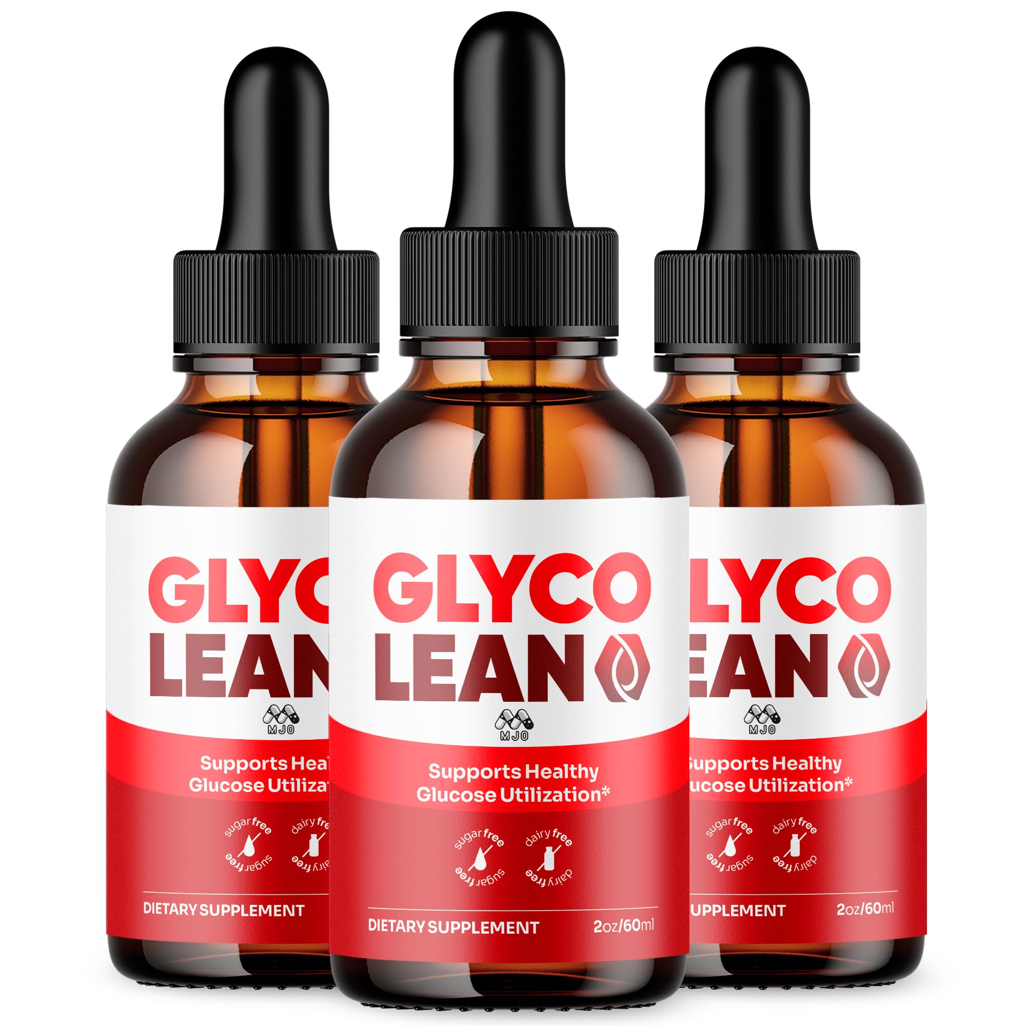 MJO Glyco Lean Drops bottle for daily wellness in an active lifestyle